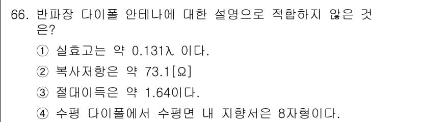 항로표지기사 2016년 66번 - 정답과 핵심 포인트를 검수 중인 기출문제