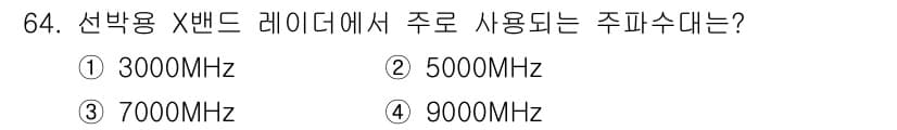 항로표지기사 2017년 64번 - 정답과 핵심 포인트를 검수 중인 기출문제
