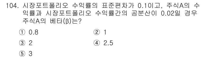 가맹거래사 2015년 104번 - 정답과 핵심 포인트를 검수 중인 기출문제