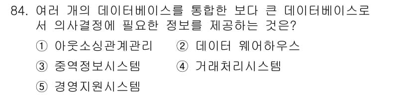 가맹거래사 2016년 84번 - 정답과 핵심 포인트를 검수 중인 기출문제