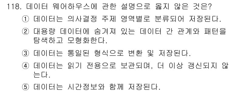 가맹거래사 2019년 118번 - 정답과 핵심 포인트를 검수 중인 기출문제