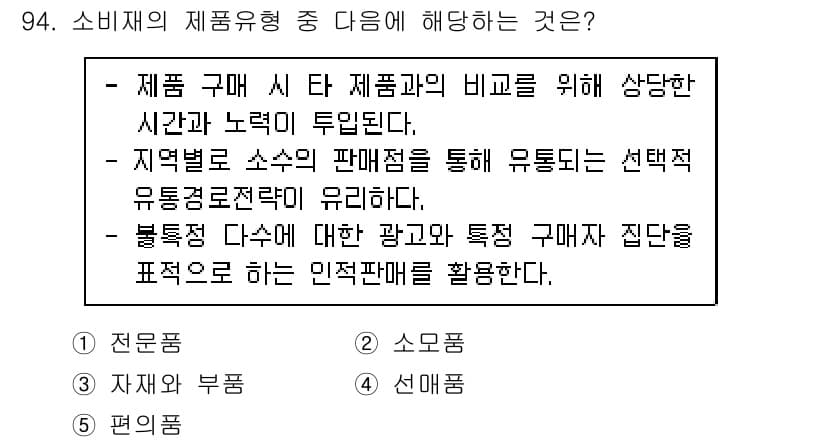 가맹거래사 2020년 94번 - 정답과 핵심 포인트를 검수 중인 기출문제