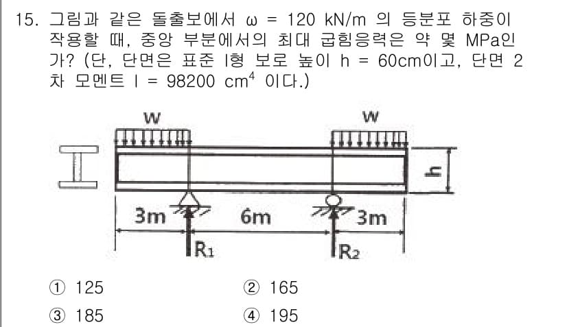 건설기계설비기사 2020년 15번 - 정답과 핵심 포인트를 검수 중인 기출문제