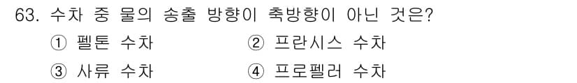 건설기계설비기사 2020년 63번 - 정답과 핵심 포인트를 검수 중인 기출문제