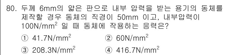 용접기사 2020년 80번 - 정답과 핵심 포인트를 검수 중인 기출문제