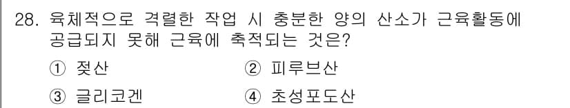 인간공학기사 2020년 28번 - 정답과 핵심 포인트를 검수 중인 기출문제