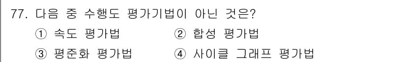 인간공학기사 2020년 77번 - 정답과 핵심 포인트를 검수 중인 기출문제