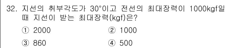 전기철도기사 2020년 32번 - 정답과 핵심 포인트를 검수 중인 기출문제