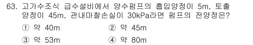 건축산업기사 2020년 63번 - 정답과 핵심 포인트를 검수 중인 기출문제