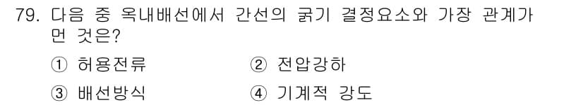 실내건축산업기사 2020년 79번 - 정답과 핵심 포인트를 검수 중인 기출문제