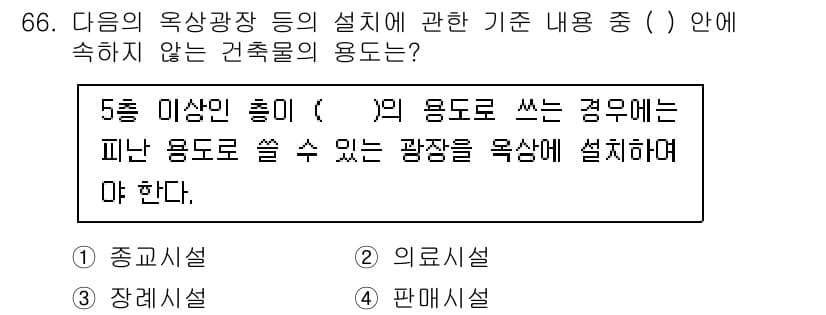 건축설비산업기사 2020년 66번 - 정답과 핵심 포인트를 검수 중인 기출문제