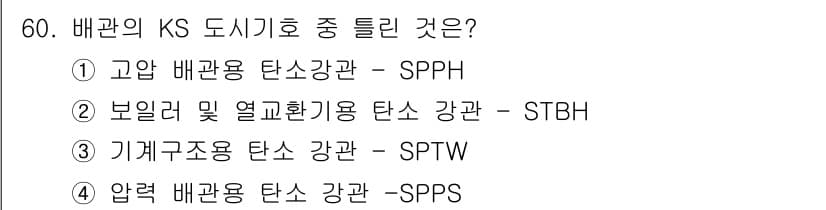 공조냉동기계산업기사 2020년 60번 - 정답과 핵심 포인트를 검수 중인 기출문제