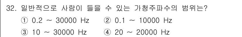 설비보전산업기사 2020년 32번 - 정답과 핵심 포인트를 검수 중인 기출문제