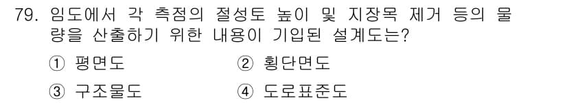 산림산업기사(구60문항) 2020년 79번 - 정답과 핵심 포인트를 검수 중인 기출문제