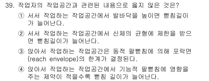 산업안전산업기사 2020년 39번 - 정답과 핵심 포인트를 검수 중인 기출문제
