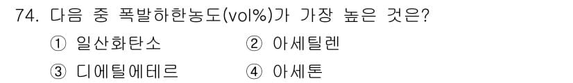 산업안전산업기사 2020년 74번 - 정답과 핵심 포인트를 검수 중인 기출문제