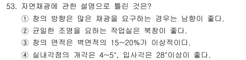 산업위생관리산업기사 2020년 53번 - 정답과 핵심 포인트를 검수 중인 기출문제