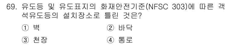 소방설비산업기사(전기) 2020년 69번 - 정답과 핵심 포인트를 검수 중인 기출문제