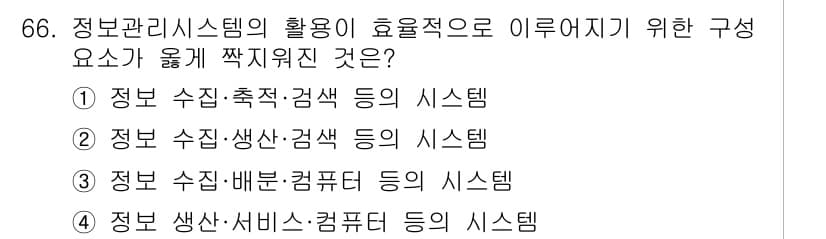 소비자전문상담사_2급 2020년 66번 - 정답과 핵심 포인트를 검수 중인 기출문제