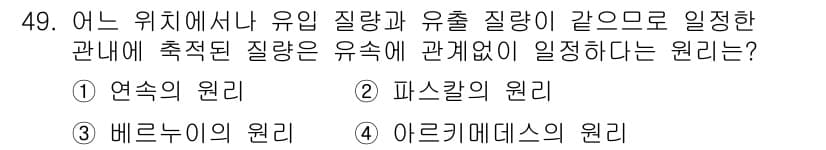 승강기산업기사 2020년 49번 - 정답과 핵심 포인트를 검수 중인 기출문제