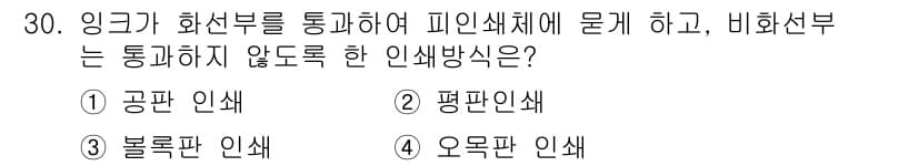 시각디자인산업기사 2020년 30번 - 정답과 핵심 포인트를 검수 중인 기출문제