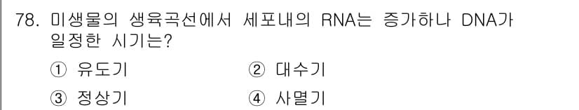 식품산업기사 2020년 78번 - 정답과 핵심 포인트를 검수 중인 기출문제