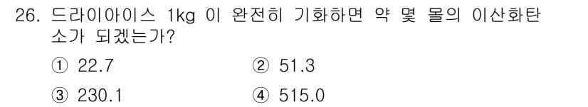 위험물산업기사 2020년 26번 - 정답과 핵심 포인트를 검수 중인 기출문제