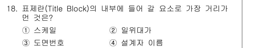 조경산업기사 2020년 18번 - 정답과 핵심 포인트를 검수 중인 기출문제