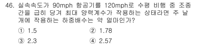 항공산업기사 2020년 46번 - 정답과 핵심 포인트를 검수 중인 기출문제