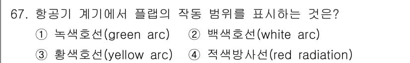 항공산업기사 2020년 67번 - 정답과 핵심 포인트를 검수 중인 기출문제