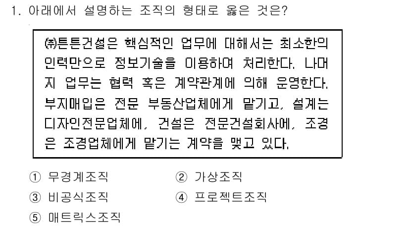 유통관리사_1급 2015년 1번 - 정답과 핵심 포인트를 검수 중인 기출문제