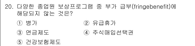 유통관리사_1급 2016년 20번 - 정답과 핵심 포인트를 검수 중인 기출문제