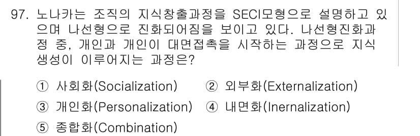 유통관리사_1급 2017년 97번 - 정답과 핵심 포인트를 검수 중인 기출문제