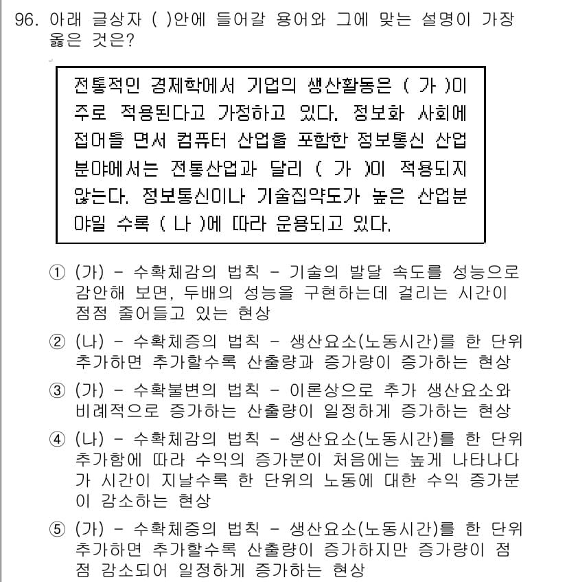 유통관리사_1급 2018년 96번 - 정답과 핵심 포인트를 검수 중인 기출문제