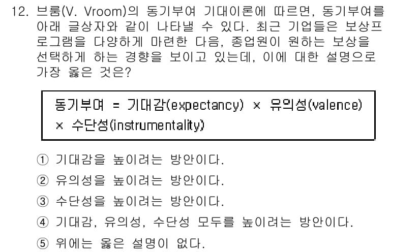 유통관리사_1급 2020년 12번 - 정답과 핵심 포인트를 검수 중인 기출문제