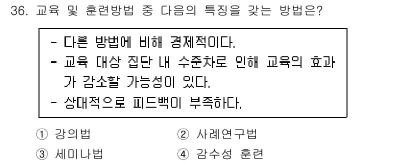 건설안전기사 2020년 36번 - 정답과 핵심 포인트를 검수 중인 기출문제