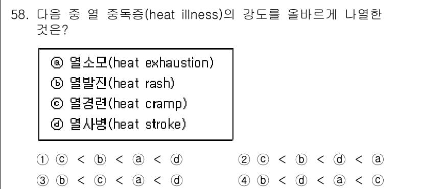 건설안전기사 2020년 58번 - 정답과 핵심 포인트를 검수 중인 기출문제