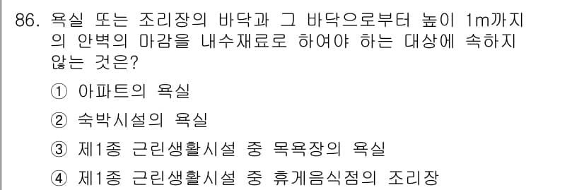 건축설비기사 2020년 86번 - 정답과 핵심 포인트를 검수 중인 기출문제