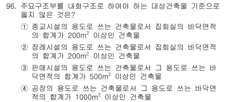건축설비기사 2020년 97번 - 정답과 핵심 포인트를 검수 중인 기출문제