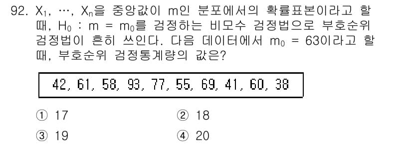사회조사분석사_1급 2020년 92번 - 정답과 핵심 포인트를 검수 중인 기출문제