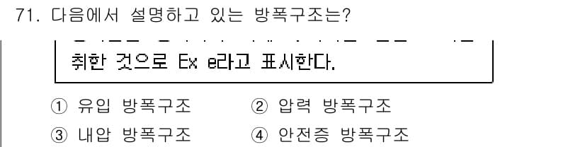 산업안전기사 2020년 71번 - 주어진 설명에서 '취약한 것'을 표현한다고 명시되어 있습니다. 이는 보안... 에 관한 핵심 기출문제