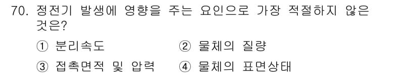 산업안전기사_필기 2020년 70번 - 정답과 핵심 포인트를 검수 중인 기출문제