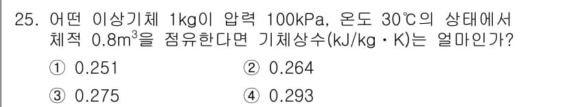 일반기계기사 2020년 25번 - 정답과 핵심 포인트를 검수 중인 기출문제