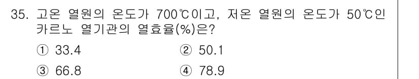 일반기계기사 2020년 35번 - 정답과 핵심 포인트를 검수 중인 기출문제