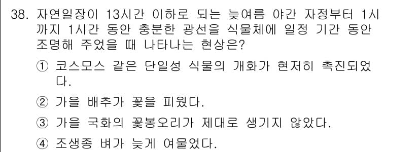 종자기사 2020년 38번 - 정답과 핵심 포인트를 검수 중인 기출문제