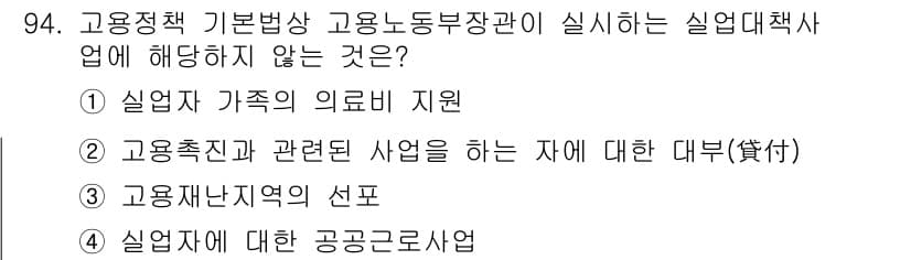 직업상담사_2급 2020년 94번 - 정답과 핵심 포인트를 검수 중인 기출문제