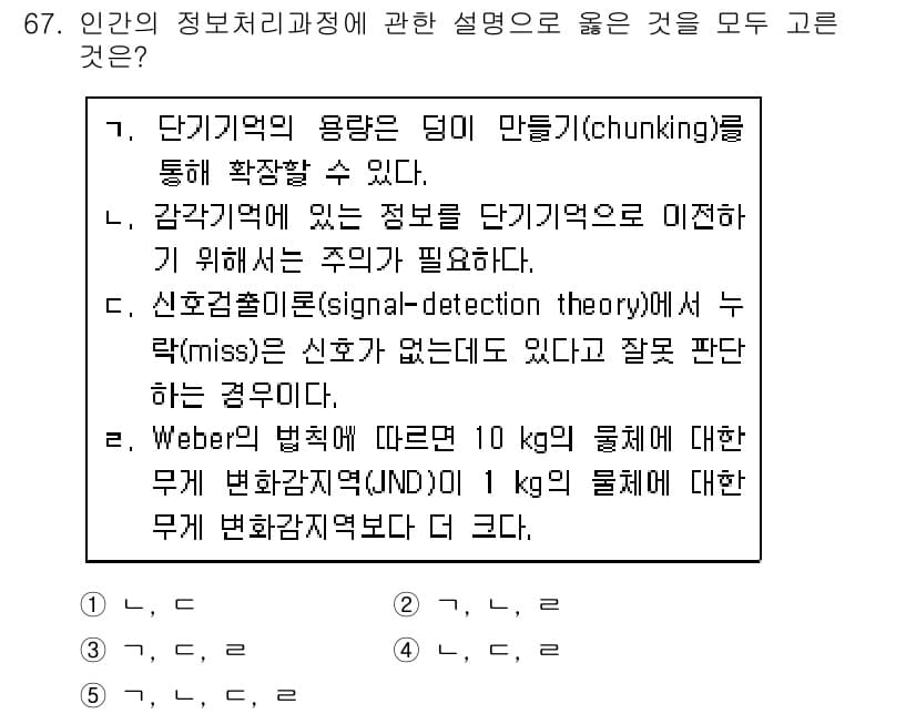 산업안전지도사 2020년 67번 - 정답과 핵심 포인트를 검수 중인 기출문제
