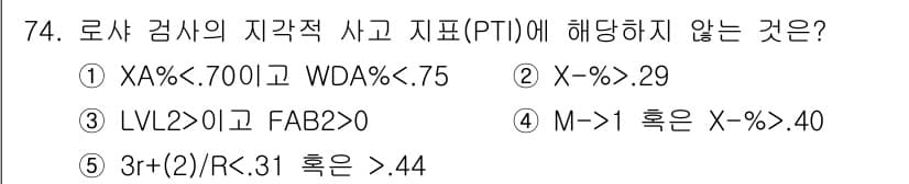 청소년상담사_3급(1교시) 2020년 74번 - 정답과 핵심 포인트를 검수 중인 기출문제