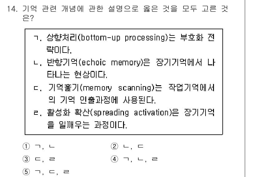 청소년상담사_3급(2교시)(구) 2020년 14번 - 정답과 핵심 포인트를 검수 중인 기출문제