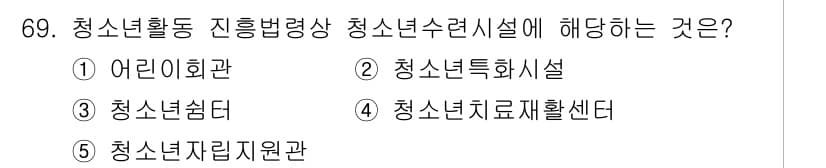 청소년상담사_3급(2교시)(구) 2020년 69번 - 정답과 핵심 포인트를 검수 중인 기출문제